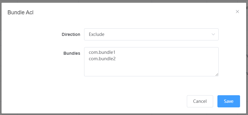 Demand – Bundle Acl